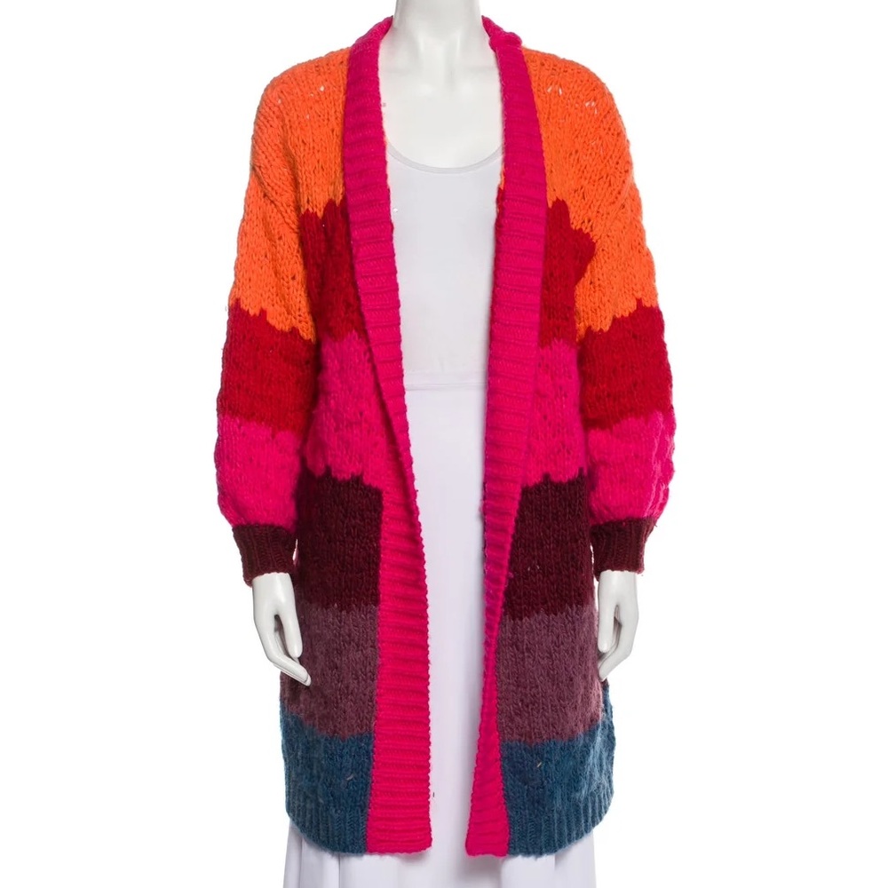 Farm Rio Striped Cardigan - Multicolored - Picture 5 of 8